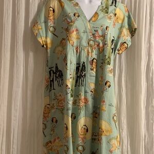 Uncle Frank The HaciendaV Neck  Dress  M